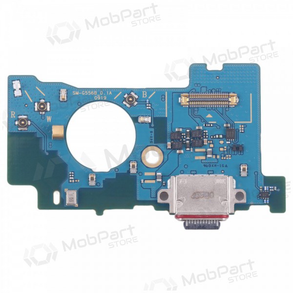 Samsung G556 Galaxy Xcover 7 5G ladekontakt og mikrofon med flex (service pack) (original) Samsung G556 Galaxy Xcover 7 5G ladekontakt og mikrofon med flex (service pack) (original)