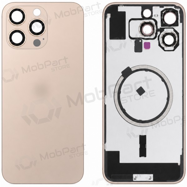 Apple iPhone 16 Pro Max bakdeksel (gull) (Premium)