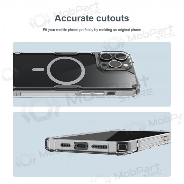 Apple iPhone 14 Plus deksel „Nillkin Nature Magnetic“ (blå) Apple iPhone 14 Plus deksel „Nillkin Nature Magnetic“ (blå)