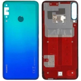 Huawei P40 Lite E bakdeksel (blått) (originalt)