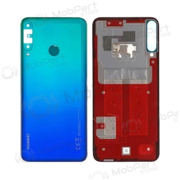 Huawei P40 Lite E bakdeksel (blått) (originalt)