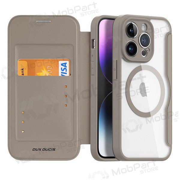 Apple iPhone 13 / 14 deksel - Dux Ducis Skin X Pro (brun)