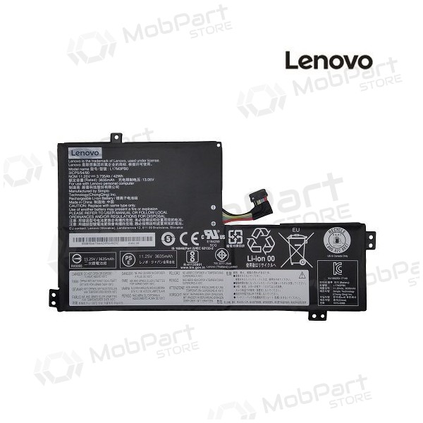 LENOVO L17M3PB0, 3635mAh bærbar batteri - PREMIUM LENOVO L17M3PB0, 3635mAh bærbar batteri - PREMIUM