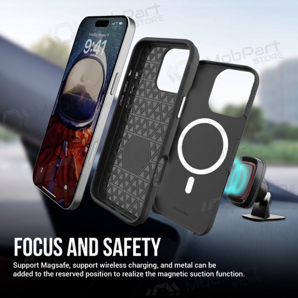 Apple iPhone 11 Pro Max deksel „Perfectionists“ (svart) Apple iPhone 11 Pro Max deksel „Perfectionists“ (svart)