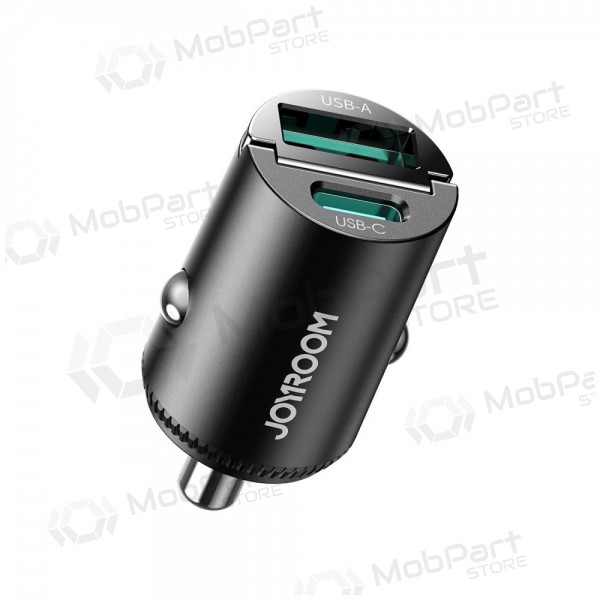 Billader Joyroom JR-CCN18 65 W USB-C + USB-A svart