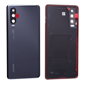 Huawei P30 bakside (svart) (brukt grade B, original)
