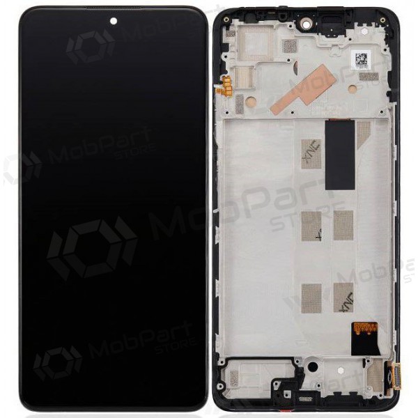 Xiaomi Redmi Note 11 Pro / Redmi Note 11 Pro 5G / Poco X4 Pro 5G skjerm (grått) (med ramme) (Premium) Xiaomi Redmi Note 11 Pro / Redmi Note 11 Pro 5G / Poco X4 Pro 5G skjerm (grått) (med ramme) (Premium)