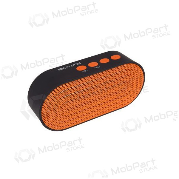 Bluetooth bærbar topphøyttaler CANYON CNE-CBTSP3BO (MicroSD, AUX, BT V4.2, 300mAh)