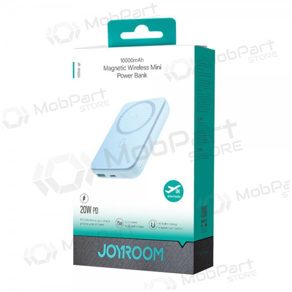 Powerbank Power Bank Joyroom JR-W020 20W Magnetic Wireless 10000mAh blått