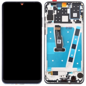 Huawei P30 Lite 48MP skjerm (svart) (med ramme) (Premium)