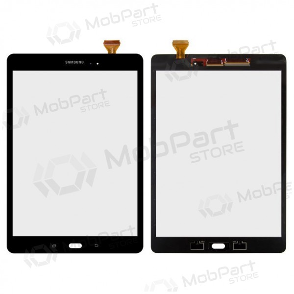 Samsung SM - T550 Galaxy Tab A 9.7 / T555 Galaxy Tab A 9.7 berøringsglass (svart)