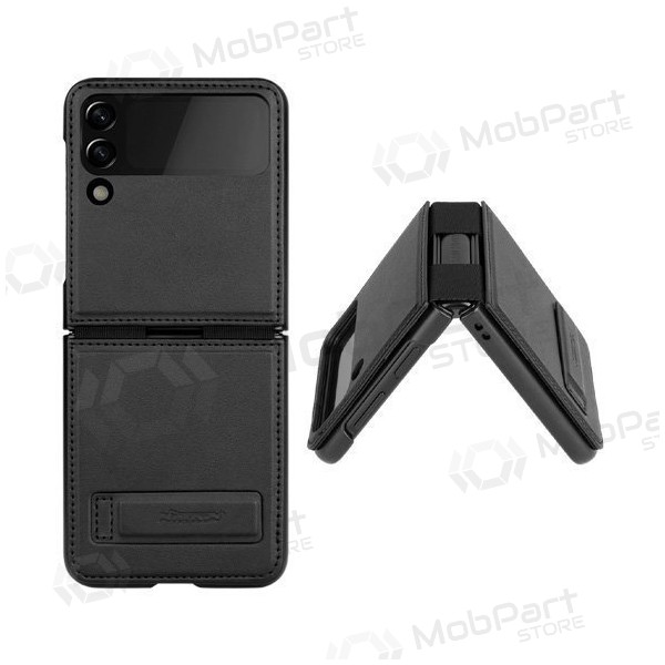 Samsung Galaxy Z Flip4 deksel - Nillkin Leather (svart)