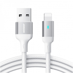 USB kabel Joyroom S-UL012A10 USB to Lightning 2.4A 1.2m hvit