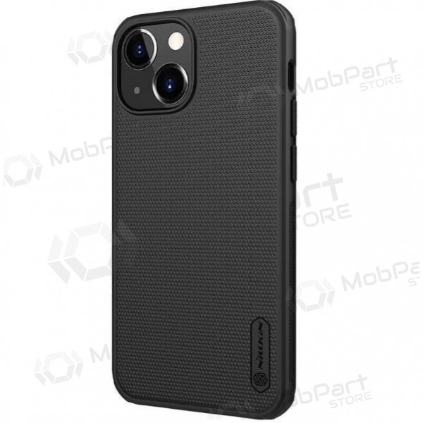 Apple iPhone 15 Plus deksel „Nillkin Frosted Shield“ (svart)