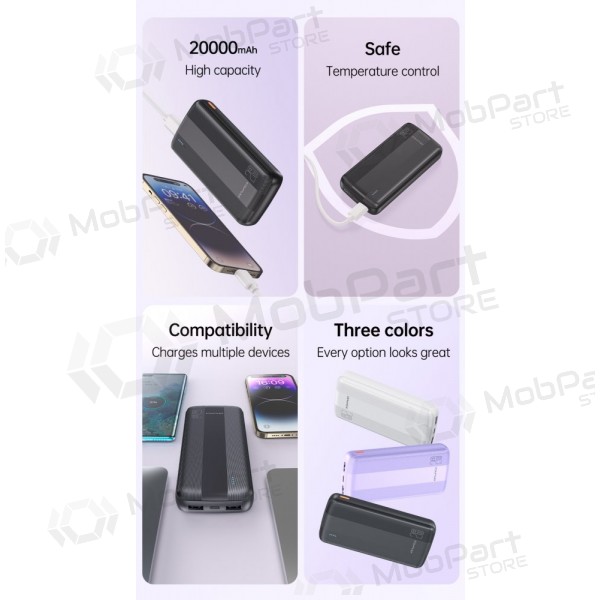 Powerbank Power Bank Awei P19K 5V/2.4A 20000mAh svart