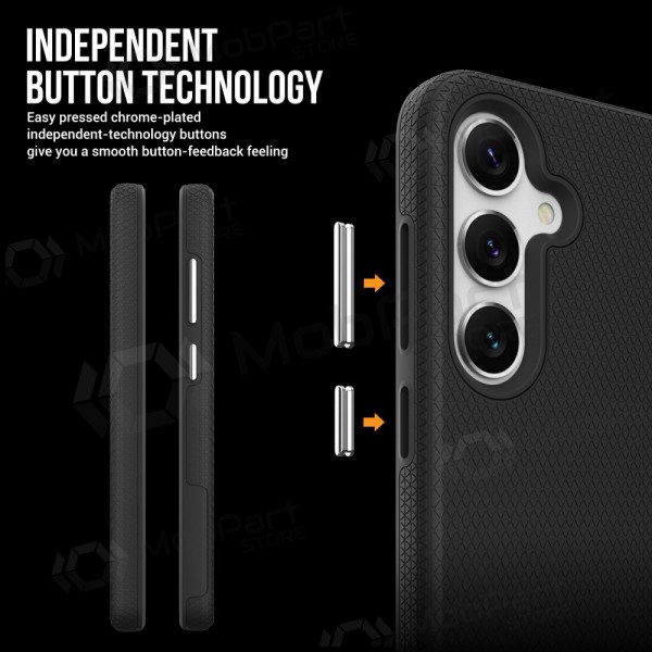 Samsung Galaxy S24+, S25+ deksel „Perfectionists“ (svart) Samsung Galaxy S24+, S25+ deksel „Perfectionists“ (svart)