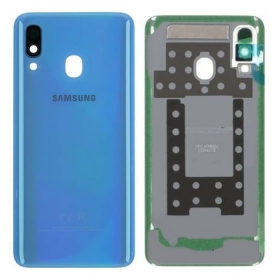 Samsung A405 Galaxy A40 2019 bakside (blå) (brukt grade B, original)