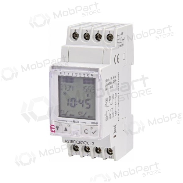 Astroclock-2 astronomisk klokke ETI