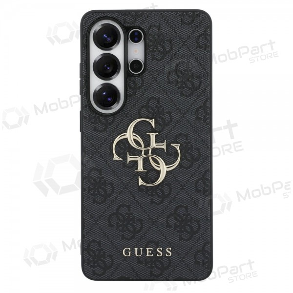 Samsung Galaxy S26 Ultra deksel - Guess PU 4G Metal Logo (grå)