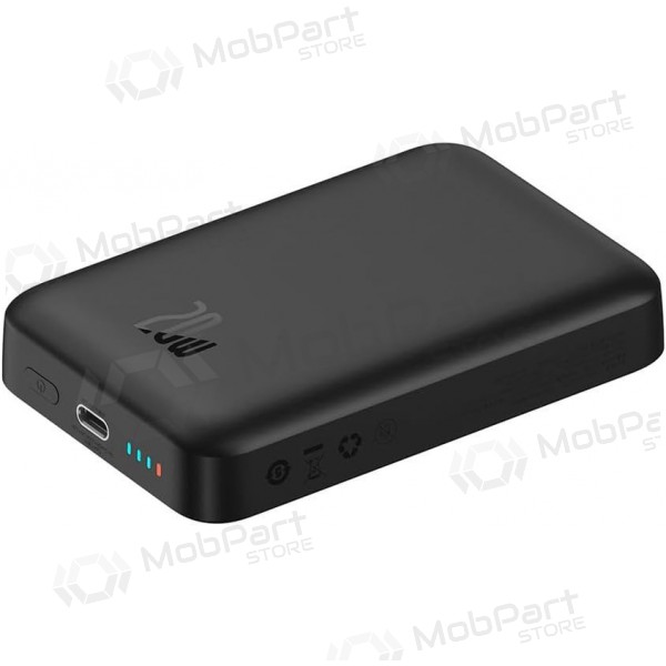 Powerbank Power Bank Baseus Magnetic Mini Air 20W 10000mAh svart P10059001113-00