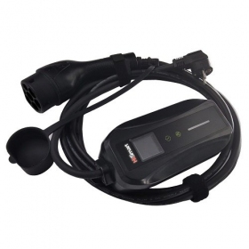 Elektromobilio nešiojamas lader GB/T - Schuko (220V), 6-16A, 3.5kW, 1-fazė, 5m