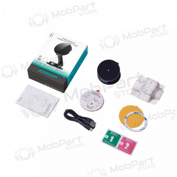 Automobilinis laikiklis-lader Joyroom JR-ZS408 (dashboard) 15W svart