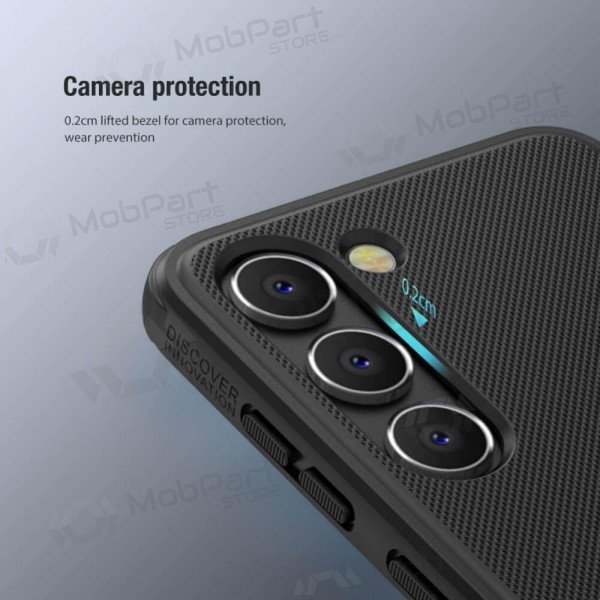 Samsung Galaxy A14 5G deksel „Nillkin Frosted Shield“ (blå)