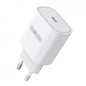 Lader buitinis DUZZONA T6 PD25W Type-C hvit