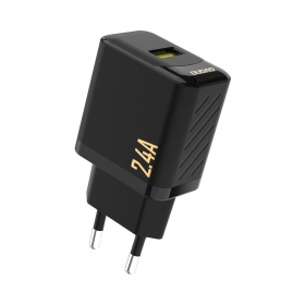 Telefonlader Dudao A23 12 W USB-A svart