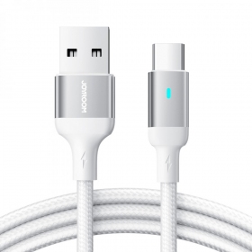 USB kabel Joyroom S-UC027A10 USB to Type-C 3A 1.2m hvit