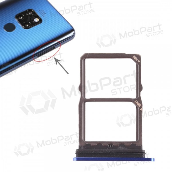 Huawei Mate 20 SIM kortholder blå (midnight blue)