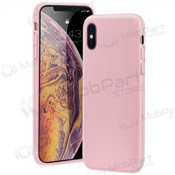 Apple iPhone 13 Pro Max deksel - Liquid Silicone 1.5mm (rosa)
