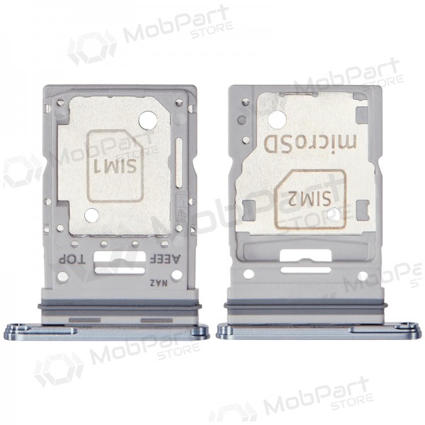 Samsung Galaxy A55 SIM kortholder (blå) (original)