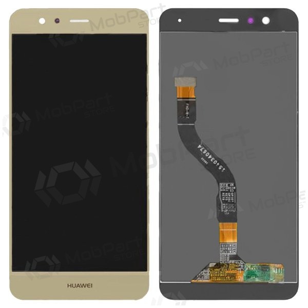 Huawei P10 Lite skjerm (gyllen)