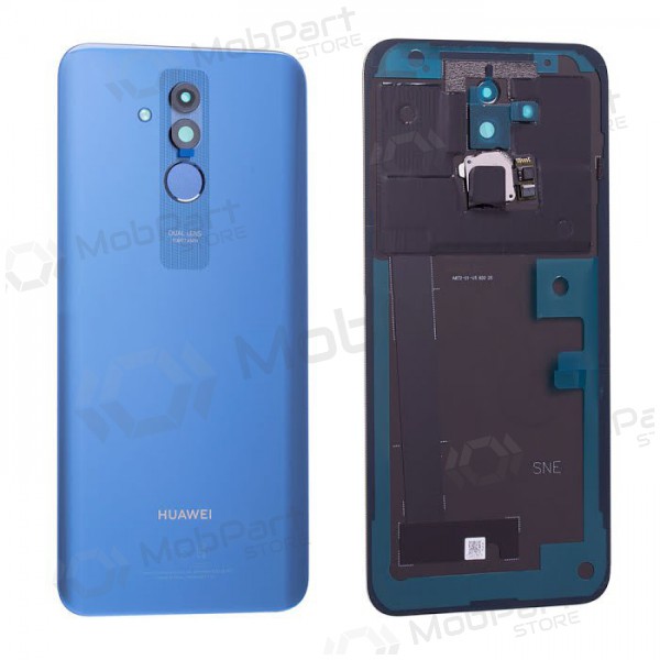 Huawei Mate 20 Lite bakside blå (Sapphire Blue) (brukt grade B, original)