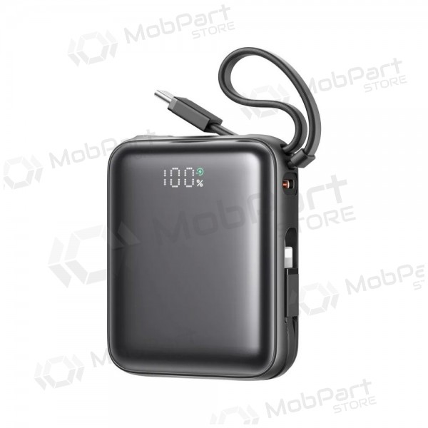 Powerbank Power Bank Joyroom JR-PBF27 22.5W Mini 10000mAh svart Powerbank Power Bank Joyroom JR-PBF27 22.5W Mini 10000mAh svart