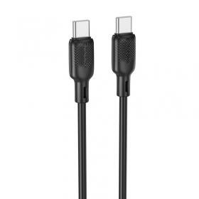 USB kabel Borofone BX113 60W USB-C to USB-C 2.0m svart