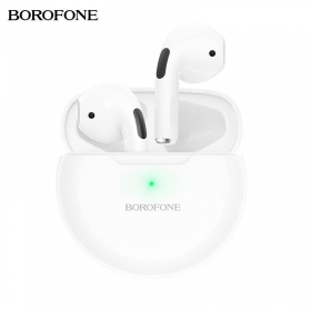 Trådløs hodetelefoner / headset Borofone BE41 Felice TWS (hvitt)