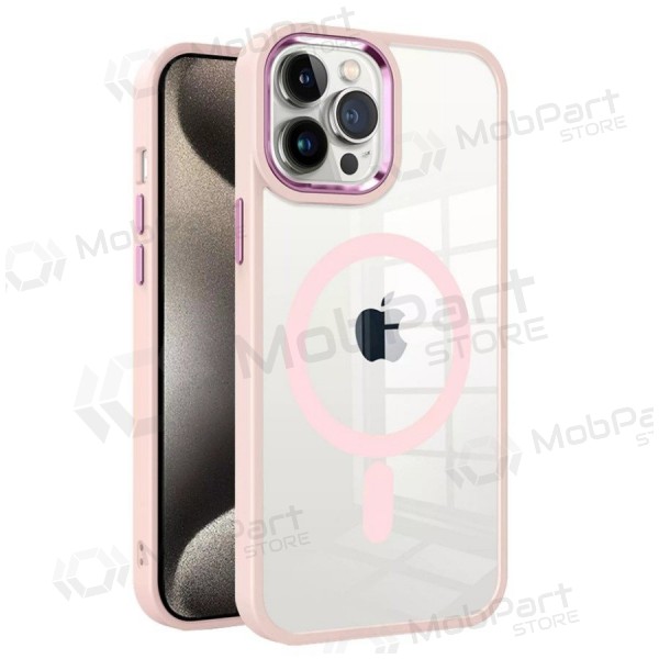 Apple iPhone 15 Plus deksel - Premium Mag Cover (rosa)