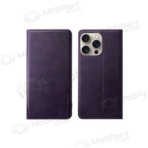 Samsung Galaxy S21 deksel - HDD Magnetic Wallet Case (lilla)