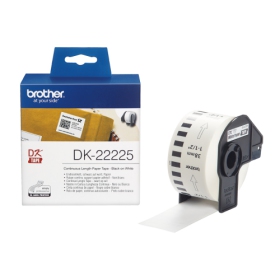 Brother Continuous DK-22225 (DK22225), svart tape