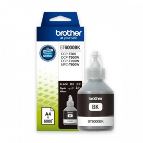 Brother DCP-T300/ T500W/ T700W (BT6000BK), svart patron for blekkskrivere, 6000 sider.