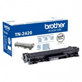 Brother TN-2420 (TN2420), svart kassett for laserskrivere, 3000 sider