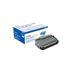 Brother TN-3480 (TN3480), svart kassett for laserskrivere, 8000 sider