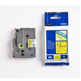Brother TZe-631 (TZE631) laminert merkelapp Black on Yellow 12mm, 8m