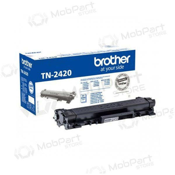 Brother TN-2420 (TN2420), svart kassett for laserskrivere, 3000 sider