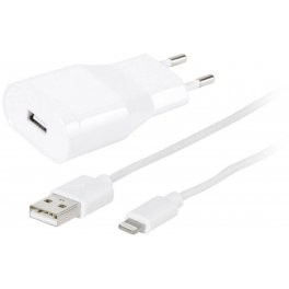 Ladere + USB-Lightning-kabel