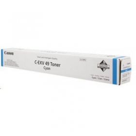 Canon C-EXV 49 - 8525B002AA, cyan kassett for laserskrivere, 19000 sider.