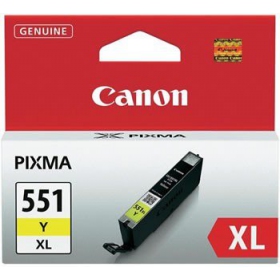 Canon CLI-551XL (6446B001), gul blekkpatron for blekkskrivere