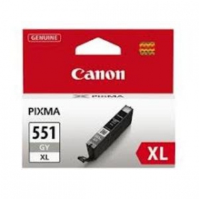 Canon CLI-551XL (6447B001), grå blekkpatron for blekkskrivere